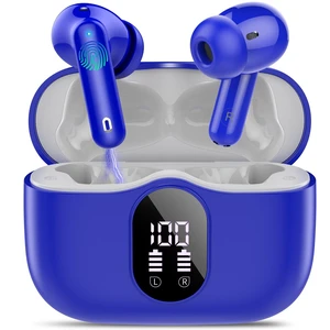 True Wireless Earbuds Bluetooth Headphones HiFi Stereo Ear Buds,Navy Blue True Wireless Earbuds Bluetooth Headphones HiFi Stereo Ear Buds,Navy Blue