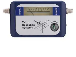 CHICIRIS Digital Aerial TV Antenna Signal Strength Meter Detector Portable Elegant Finder for Remote Satellite, With Backlight Function, for Happy TV Signal Watching CHICIRIS Digital Aerial TV Antenna Signal Strength Meter Detector Portable Elegant Finder for Remote Satellite, With Backlight Function, for Happy TV Signal Watching