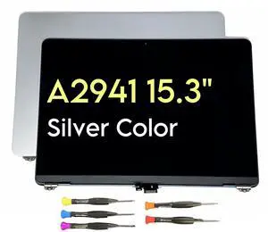 Fotisangea A2941 LCD Display Full Assembly Screen Panel 2023 Year (EMC 8301) for MacBook Air Retina 15.3" M2 LCD Silver Space Grey/Starlight/Midnight (Silver) Fotisangea A2941 LCD Display Full Assembly Screen Panel 2023 Year (EMC 8301) for MacBook Air Retina 15.3" M2 LCD Silver Space Grey/Starlight/Midnight (Silver)