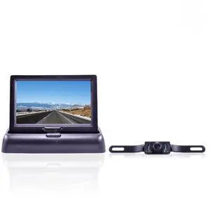 TadiBrothers License Plate Backup Camera with 3.6 Pop-Up Monitor American-Based, No-Drill Easy Install, HD Night Vision, Weatherproof 1-Year Warranty TadiBrothers License Plate Backup Camera with 3.6 Pop-Up Monitor American-Based, No-Drill Easy Install, HD Night Vision, Weatherproof 1-Year Warranty