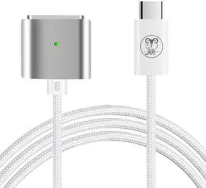 JHXG 140W USB C to Mag 3 Fast Charging Cable 6.6ft Compatible MacBook Air 2022 M2 MacBook Pro 2021 M1 Pro & Max Chip 14" 16" MacBook Pro 2023 M2 Pro & Max Chip 14" 16" Magnetic 3 Cable for MacBook JHXG 140W USB C to Mag 3 Fast Charging Cable 6.6ft Compatible MacBook Air 2022 M2 MacBook Pro 2021 M1 Pro & Max Chip 14" 16" MacBook Pro 2023 M2 Pro & Max Chip 14" 16" Magnetic 3 Cable for MacBook