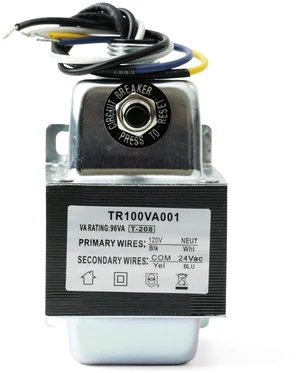 YIYANTO TR100VA001 120V to 24V Step Down Transformer Replacement for HVAC Systems for Industrial Equipment, 100 Va Transformer with Circuit Breaker Foot and Single Threaded Hub Installation YIYANTO TR100VA001 120V to 24V Step Down Transformer Replacement for HVAC Systems for Industrial Equipment, 100 Va Transformer with Circuit Breaker Foot and Single Threaded Hub Installation