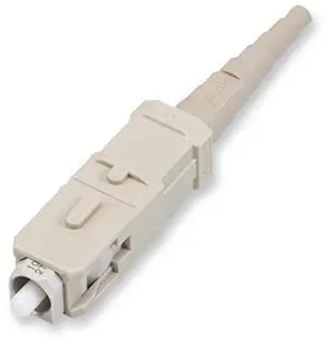 Cable Central LLC (5 Pack) Corning 95-000-41 Unicam High-Performance Connector, SC, 62.5/125 um Multimode (OM1), Ceramic Ferrule, Single Pack, Beige Housing, Beige Boot Cable Central LLC (5 Pack) Corning 95-000-41 Unicam High-Performance Connector, SC, 62.5/125 um Multimode (OM1), Ceramic Ferrule, Single Pack, Beige Housing, Beige Boot