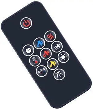 SJUIF Replacement Remote Control for Napoleon Electric Fireplace W190-0136-SER NEFVC32H NEFVC38H NEFB50H-SV NEFB60H-SV NEFP32-5019W SJUIF Replacement Remote Control for Napoleon Electric Fireplace W190-0136-SER NEFVC32H NEFVC38H NEFB50H-SV NEFB60H-SV NEFP32-5019W