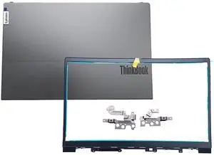 Lyinsen Replacement 15.6" Laptop LCD Cover Back Rear Top Lid with Bezel and Hinges for Lenovo ThinkBook 15 G2 G3 ITL/are/ACL 5CB1B34808 5B30S18986 5H50S28995 Silver Lyinsen Replacement 15.6" Laptop LCD Cover Back Rear Top Lid with Bezel and Hinges for Lenovo ThinkBook 15 G2 G3 ITL/are/ACL 5CB1B34808 5B30S18986 5H50S28995 Silver