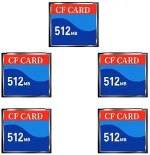 Original 5pack 512MB CF Card Type I for Camera Numerical Control Machine Tool Storage Card5PACK Original 5pack 512MB CF Card Type I for Camera Numerical Control Machine Tool Storage Card5PACK