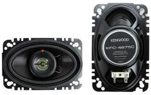 Kenwood KFC-4675C 60-Watt 4-Inch x 6-Inch Two-Way Speaker System Kenwood KFC-4675C 60-Watt 4-Inch x 6-Inch Two-Way Speaker System
