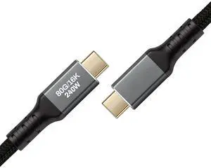 DRRI 16K 8K 60Hz 4K 240Hz 240W 80Gbps USB C to USB C PD Fast Charging Data Cable for iPhone 17 16 15 Pro Max,Samsung Galaxys,Android/MacBook, laptops DRRI 16K 8K 60Hz 4K 240Hz 240W 80Gbps USB C to USB C PD Fast Charging Data Cable for iPhone 17 16 15 Pro Max,Samsung Galaxys,Android/MacBook, laptops
