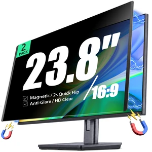 Pozlle 2 Pack Magnetic Privacy Screen for 23.8 Inch 16:9 Computer Monitor Pozlle 2 Pack Magnetic Privacy Screen for 23.8 Inch 16:9 Computer Monitor