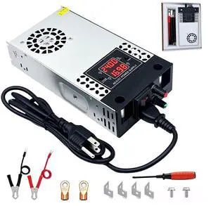 New Version AC to DC Converter 0-60V 500W Digital Display Power Supply,SMPS 110V/120V to 0-60V 0-8.3A Adjustable Voltage Current Converter Switching DC Transformer Driver Adapter(DC0-60V/0-8.3A/500W) New Version AC to DC Converter 0-60V 500W Digital Display Power Supply,SMPS 110V/120V to 0-60V 0-8.3A Adjustable Voltage Current Converter Switching DC Transformer Driver Adapter(DC0-60V/0-8.3A/500W)
