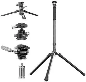 YC ONION FOTO Tako Nano Monopod Professional Version with FX50 Fluid Head BC26 Ball Head Light Stand YC ONION FOTO Tako Nano Monopod Professional Version with FX50 Fluid Head BC26 Ball Head Light Stand