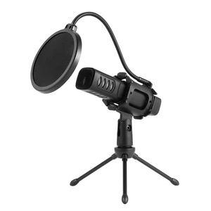 Yinhing Microphone, Professional Directional Condenser USB Microphone Mic with Anti Spray and Anti Vibration Integrated Frame + Desktop Small Tripod for Computers, Mobile Phones Yinhing Microphone, Professional Directional Condenser USB Microphone Mic with Anti Spray and Anti Vibration Integrated Frame + Desktop Small Tripod for Computers, Mobile Phones