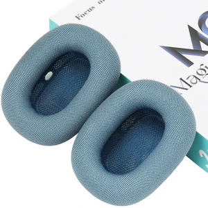 MC Magic Cushion Replacement earpads for AirPods Max Ear Cushions, Magnetic Installation, Noise Cancellation and Transparency Mode Sound Fidelity, Support Washing(Blue) MC Magic Cushion Replacement earpads for AirPods Max Ear Cushions, Magnetic Installation, Noise Cancellation and Transparency Mode Sound Fidelity, Support Washing(Blue)