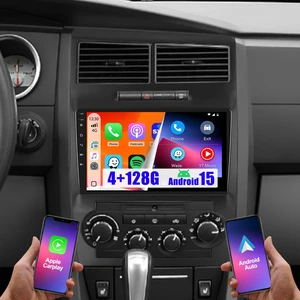 4+128G 9'' Android 15 Car Stereo for Dodge Charger/Magnum 2005-2007 4+128G 9'' Android 15 Car Stereo for Dodge Charger/Magnum 2005-2007