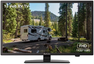 SYLVOX 27 inch RV TV, 12V TV with DVD Player Built-in, 1080P Flat Screen SYLVOX 27 inch RV TV, 12V TV with DVD Player Built-in, 1080P Flat Screen