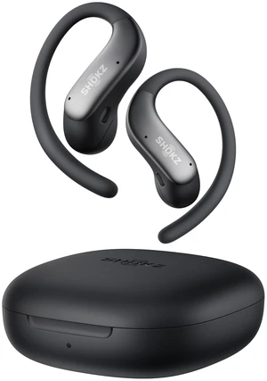 SHOKZ OpenFit Air 2, Open Earbuds, Black, Water Resistant, Secure Earhooks SHOKZ OpenFit Air 2, Open Earbuds, Black, Water Resistant, Secure Earhooks
