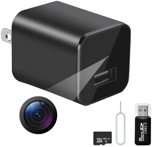 BRFOZAG Spy Camera Hidden Camera - 1080P Small Camera with Motion Detection - Nanny Cam for Home Indoor Security - 64GB Micro SD Card Included-No WiFi BRFOZAG Spy Camera Hidden Camera - 1080P Small Camera with Motion Detection - Nanny Cam for Home Indoor Security - 64GB Micro SD Card Included-No WiFi