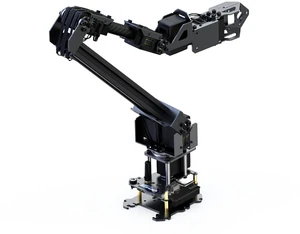 Waveshare 5 + 1 DOF High Torque Bus Servo Robotic Arm Kit, ESP32 Based, 2-DOF Wrist Joint, Wireless Control, Flexible Expansion and Secondary Development Supported Waveshare 5 + 1 DOF High Torque Bus Servo Robotic Arm Kit, ESP32 Based, 2-DOF Wrist Joint, Wireless Control, Flexible Expansion and Secondary Development Supported