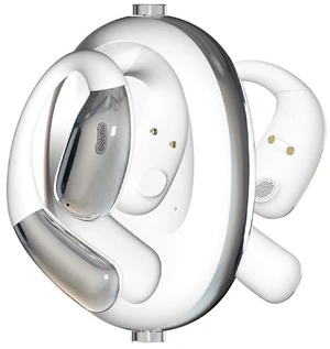 LavChic A60 Open Ear Headphones, Bluetooth 6.0 Wireless Earbuds - White LavChic A60 Open Ear Headphones, Bluetooth 6.0 Wireless Earbuds - White