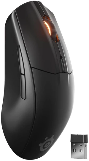 SteelSeries Rival 3 Wireless Gen 2 Gaming Mouse 2.4GHz and Bluetooth 18000 DPI TrueMove Air Optical Sensor 60 Million Click Durability Light-Weight 100% PTFE Feet Black SteelSeries Rival 3 Wireless Gen 2 Gaming Mouse 2.4GHz and Bluetooth 18000 DPI TrueMove Air Optical Sensor 60 Million Click Durability Light-Weight 100% PTFE Feet Black