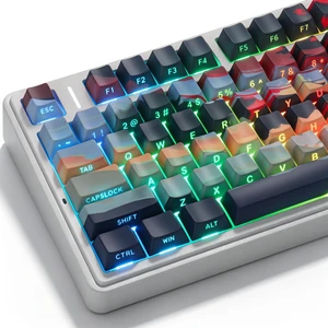 JOMKIZ Sunset Haze PBT Keycaps 133 Keys Cherry Profile 60/65/75/100 Percent JOMKIZ Sunset Haze PBT Keycaps 133 Keys Cherry Profile 60/65/75/100 Percent