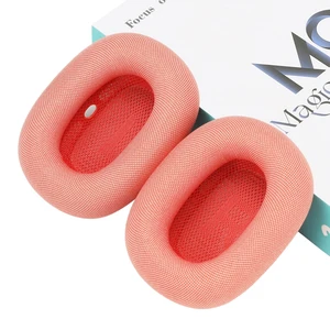 MC Magic Cushion Replacement earpads for AirPods Max Ear Cushions, Magnetic Installation, Noise Cancellation and Transparency Mode Sound Fidelity, Support Washinge (Pink) MC Magic Cushion Replacement earpads for AirPods Max Ear Cushions, Magnetic Installation, Noise Cancellation and Transparency Mode Sound Fidelity, Support Washinge (Pink)