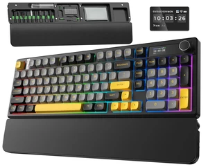 BlueFinger B98Pro Wireless Gaming Mechanical Keyboard with Wrist Rest BlueFinger B98Pro Wireless Gaming Mechanical Keyboard with Wrist Rest