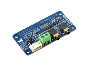 KLAYERS DA7212 I2S Audio Board Compatible with RPi, Stereo Encoding/Decoding, Onboard Dual Microphones KLAYERS DA7212 I2S Audio Board Compatible with RPi, Stereo Encoding/Decoding, Onboard Dual Microphones