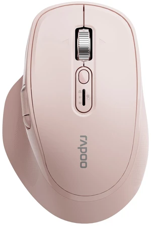 Rapoo M680 Wireless Mouse - for Small to Medium Hands, Bluetooth 5.0/4.0 + 2.4GHz Tri-Mode Multi-Device Mouse, Free-Spin Scroll, Horizontal Wheel, Silent Clicks, 4800 DPI, 2-Year Battery Rapoo M680 Wireless Mouse - for Small to Medium Hands, Bluetooth 5.0/4.0 + 2.4GHz Tri-Mode Multi-Device Mouse, Free-Spin Scroll, Horizontal Wheel, Silent Clicks, 4800 DPI, 2-Year Battery