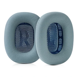 Sinowo Ear Cushions for Apple AirPods Max Headphones Replacement Leather Earpads Sweat Proof Ear Cups Cushion Easy to Install with Magnet, Protein Leather and Memory Foam(Blue) Sinowo Ear Cushions for Apple AirPods Max Headphones Replacement Leather Earpads Sweat Proof Ear Cups Cushion Easy to Install with Magnet, Protein Leather and Memory Foam(Blue)