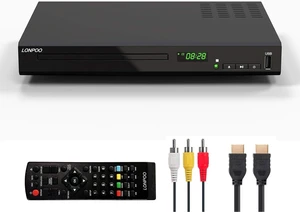 LONPOO Blu Ray DVD Player for Smart TV,Dolby Audio and DTX LONPOO Blu Ray DVD Player for Smart TV,Dolby Audio and DTX