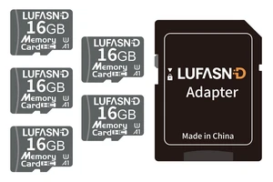 Lufasnd 5-Pack 16GB Micro SD Cards with Adapter, Class 10 UHS-I A1 U1 TF Flash Memory Cards, Reliable for Kindle Fire E-Reader, Vintage Digital Camera, Car GPS Navigation, Mini Recorder, MP3 Player Lufasnd 5-Pack 16GB Micro SD Cards with Adapter, Class 10 UHS-I A1 U1 TF Flash Memory Cards, Reliable for Kindle Fire E-Reader, Vintage Digital Camera, Car GPS Navigation, Mini Recorder, MP3 Player
