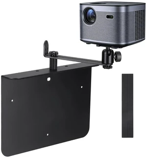 MECCANIXITY Plug-in Bed Sofa Projector Stand Black No-Drill 11.81-19.69"(L) MECCANIXITY Plug-in Bed Sofa Projector Stand Black No-Drill 11.81-19.69"(L)