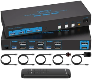 4K@120Hz Kvm Switch 2 Monitors 3 Computers 8K@60Hz HDMI Displayport 4K@120Hz Kvm Switch 2 Monitors 3 Computers 8K@60Hz HDMI Displayport