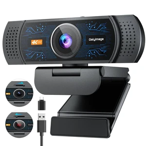 4K Webcam for PC, Streaming Computer Camera with Noise-Canceling Mic 4K Webcam for PC, Streaming Computer Camera with Noise-Canceling Mic
