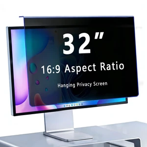 Vizbloc Hanging Privacy Screen Filter for 32" 16:9 Widescreen Computer Monitor, Anti-Peep & Blue Light Blocking, 30 Privacy Shield, Eye Protection for Office & Data Security (32" 16:09 (730440mm)) Vizbloc Hanging Privacy Screen Filter for 32" 16:9 Widescreen Computer Monitor, Anti-Peep & Blue Light Blocking, 30 Privacy Shield, Eye Protection for Office & Data Security (32" 16:09 (730440mm))