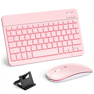 Hamile Bluetooth Keyboard and Mouse for iPad-Rechargeable Wireless Keyboard Hamile Bluetooth Keyboard and Mouse for iPad-Rechargeable Wireless Keyboard