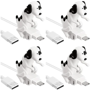 DOITOOL Funny Dog USB-C Charging Cables, 4 Pack, Dog Phone Charger DOITOOL Funny Dog USB-C Charging Cables, 4 Pack, Dog Phone Charger