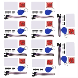 10PCS PN532 NFC NXP RFID Module V3 User Kit Near Field Communication Reader Writer Module Kit I2C SPI HSU with S50 White Card Key Card for Raspberry Pi DIY Smart Phone 10PCS PN532 NFC NXP RFID Module V3 User Kit Near Field Communication Reader Writer Module Kit I2C SPI HSU with S50 White Card Key Card for Raspberry Pi DIY Smart Phone