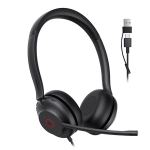 Yealink UH35 2nd Gen Wired Headset, USB-C/A,AI Noise Canceling Mic,HD Audio Yealink UH35 2nd Gen Wired Headset, USB-C/A,AI Noise Canceling Mic,HD Audio
