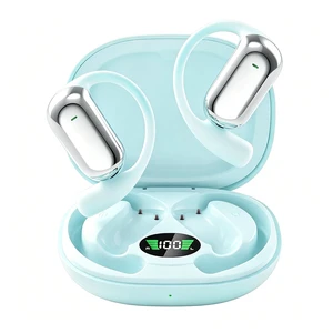 Open Ear Earbuds 80Hrs Playtime with LED Display,Ergonomic Earhook OWS Open Ear Headphones with Real-Time Translation, IPX7 Waterproof & Touch Control, Ideal for Run,Suitable for Daily Travel use Open Ear Earbuds 80Hrs Playtime with LED Display,Ergonomic Earhook OWS Open Ear Headphones with Real-Time Translation, IPX7 Waterproof & Touch Control, Ideal for Run,Suitable for Daily Travel use