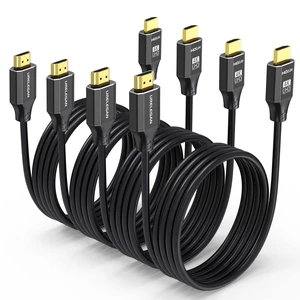 URELEGAN HDMI Cable 6.6FT 4-Pack Black URELEGAN HDMI Cable 6.6FT 4-Pack Black