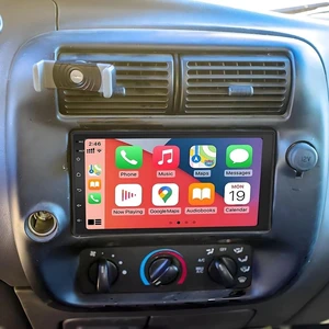 2+32G Double Din Car Stereo for Ford Ranger 1998-2006 Radio Upgrade with Backup Camera, 7 inch Touch Screen Radio for Ford Ranger Head Unit Bluetooth with Wireless Carplay Auto Android GPS FM R 2+32G Double Din Car Stereo for Ford Ranger 1998-2006 Radio Upgrade with Backup Camera, 7 inch Touch Screen Radio for Ford Ranger Head Unit Bluetooth with Wireless Carplay Auto Android GPS FM R