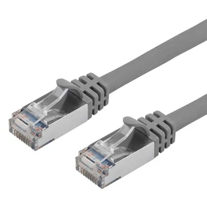 Buhbo 3 ft CAT7 Shielded RJ45 Ethernet Snagless Cable (24-Pack) Gray Buhbo 3 ft CAT7 Shielded RJ45 Ethernet Snagless Cable (24-Pack) Gray