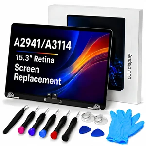 Vahuqrel A2941 A3114 Screen Replacement A2941 A3114 LCD for 15.3 inches MacBook M2 M3 air 2023 2024 Year 2880x1864 Replacement LCD Full Assembly for EMC 8301 8612 9301 Silver Vahuqrel A2941 A3114 Screen Replacement A2941 A3114 LCD for 15.3 inches MacBook M2 M3 air 2023 2024 Year 2880x1864 Replacement LCD Full Assembly for EMC 8301 8612 9301 Silver