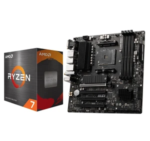 Micro Center AMD 5800XT Processor with MSI PRO B550M-P MATX Motherboard Micro Center AMD 5800XT Processor with MSI PRO B550M-P MATX Motherboard