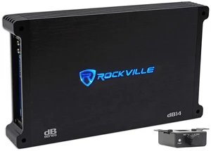 Rockville dB14 Mono Car Audio Amplifier, 1000W RMS, 4000W Peak, 2 Ohm Rockville dB14 Mono Car Audio Amplifier, 1000W RMS, 4000W Peak, 2 Ohm