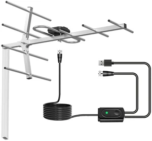 Yagi Satellite HD TV Antenna,Outdoor Digital TV Antenna for Local Channels Yagi Satellite HD TV Antenna,Outdoor Digital TV Antenna for Local Channels