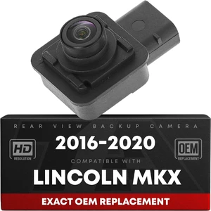 Rear View Backup Camera, Reverse Park Assist - Compatible with 2016-2020 Lincoln MKX - OEM F2GZ19G490C, FO1960151 Rear View Backup Camera, Reverse Park Assist - Compatible with 2016-2020 Lincoln MKX - OEM F2GZ19G490C, FO1960151