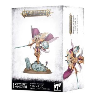 Games Workshop Warhammer AoS - Hedonites of Slaanesh Sigvald, Prince of Slaanesh Games Workshop Warhammer AoS - Hedonites of Slaanesh Sigvald, Prince of Slaanesh